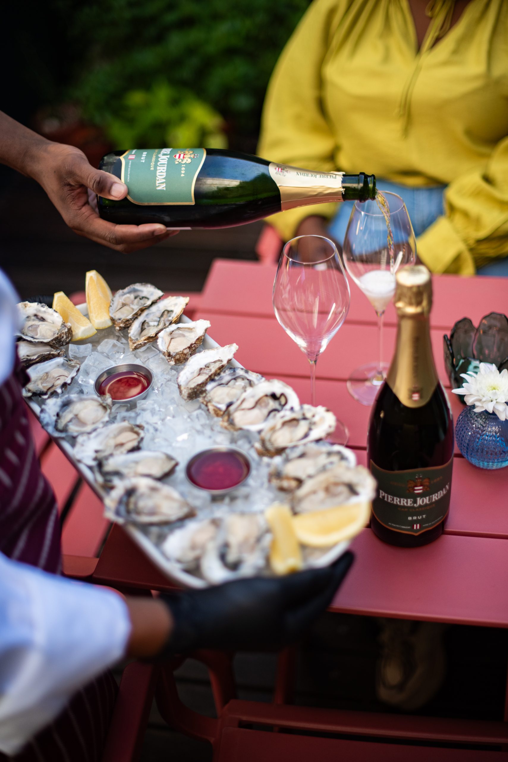 half price natural Oysters from Saldanha Bay and Knysna